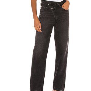 AGOLDE- Criss Cross Blk 26 Jean